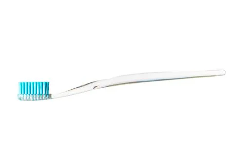 Toothbrush isolated on a white background Stock Photos