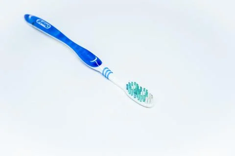 Toothbrush isolated on a white background Stock Photos