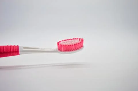A toothbrush isolated on a white background Stock Photos