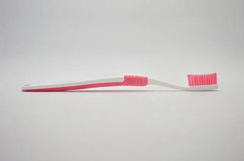 A toothbrush isolated on a white background Stock Photos