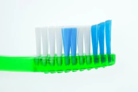 Toothbrush isolated on white Stock Photos