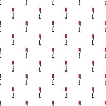 Toothbrush pattern creating dental hygiene background design Stock Illustration