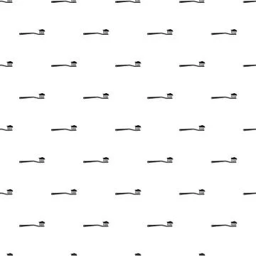 Toothbrush pattern, simple style Stock Illustration
