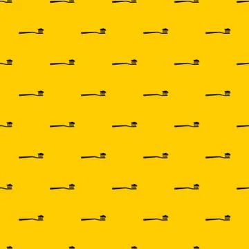 Toothbrush pattern vector Illustrazione stock