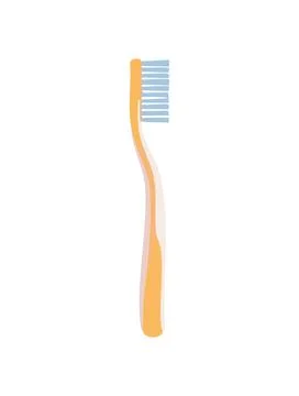 A Toothbrush simple illustration Stock Illustration