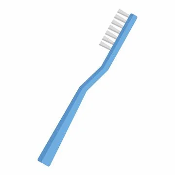 Toothbrush vector art illustration Stock Illustration