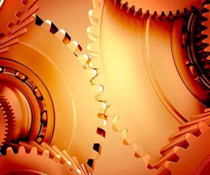 Toothed gear Illustration