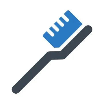 Toothpaste Flat Vector Icon Stock Illustration