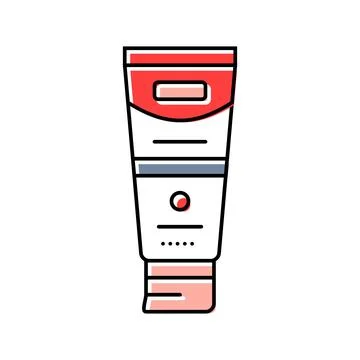 Toothpaste hygiene color icon vector illustration Ilustración de archivo