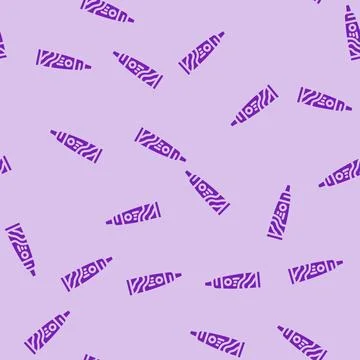 Toothpaste hygiene glyph vector seamless pattern Ilustración de archivo