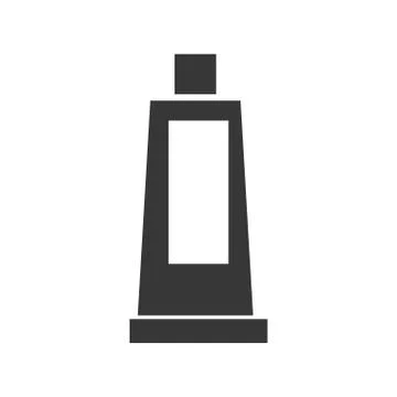 Toothpaste icon. Dental care design. Vector graphic Ilustración de archivo