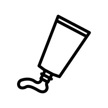 Toothpaste icon Stock Illustration