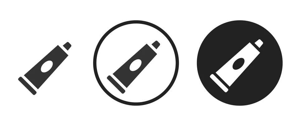 Toothpaste icon . web icon set .vector illustration Stockillustratie