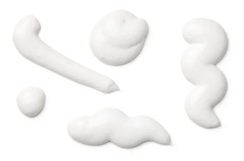 Toothpaste Isolated on White Background Stock Photos