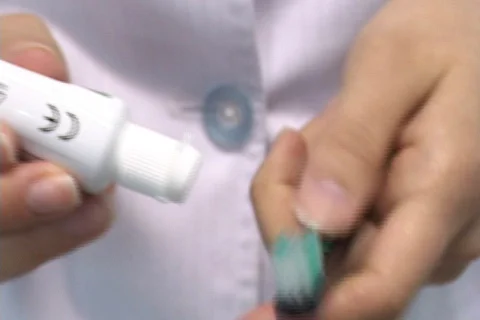 Toothpaste NTSC Stock Footage 311079