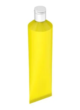 Toothpaste package mockup Stock Illustration