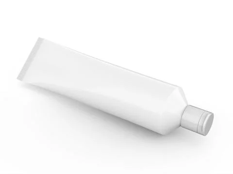 Toothpaste package mockup Stock Illustration