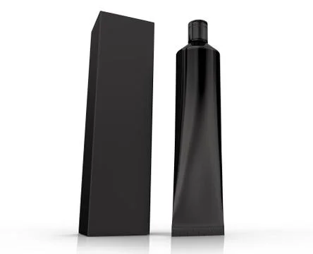 Toothpaste package mockup Stock Illustration