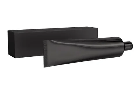 Toothpaste package mockup Stock Illustration