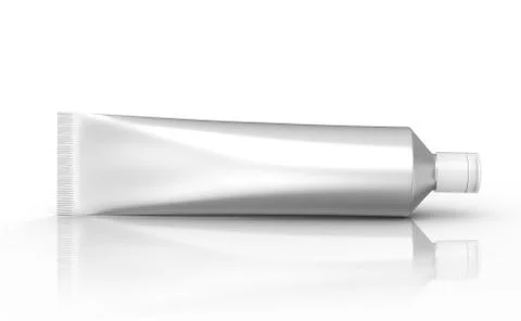 Toothpaste package mockup Stock Illustration