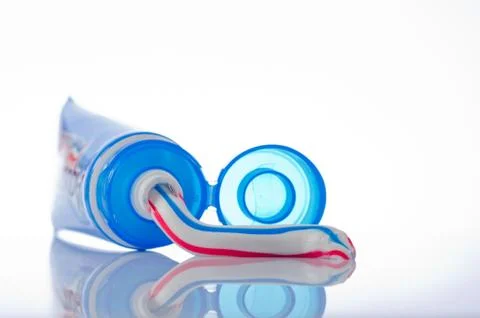 Toothpaste Foto stock