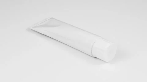 Toothpaste rotate Stock Footage 32774483