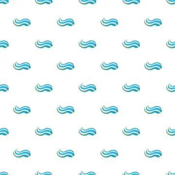 Toothpaste swirl pattern creating a hygiene background Ilustración de archivo