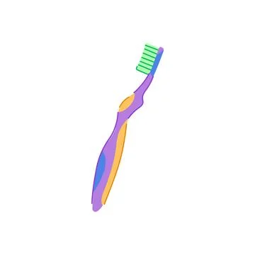 Toothpaste toothbrush dental cartoon vector illustration 스톡 일러스트