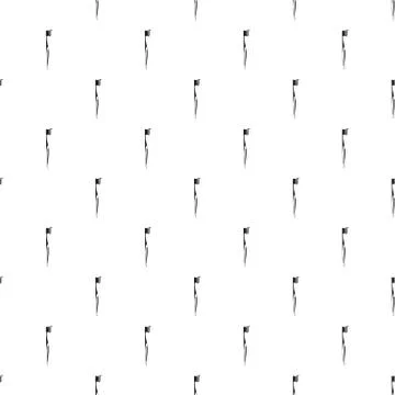 Toothpaste on toothbrush pattern seamless vector イラスト素材