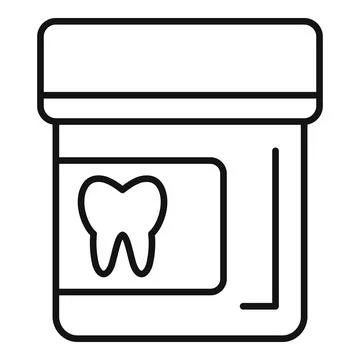 Toothpaste tube containing fluoride for healthy smile Stock Illustration