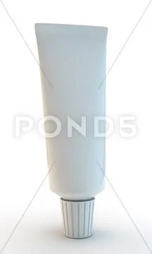 Toothpaste tube Stock Illustration