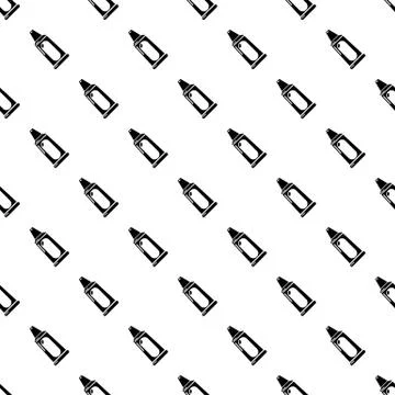Toothpaste tube pattern vector seamless Ilustración de archivo