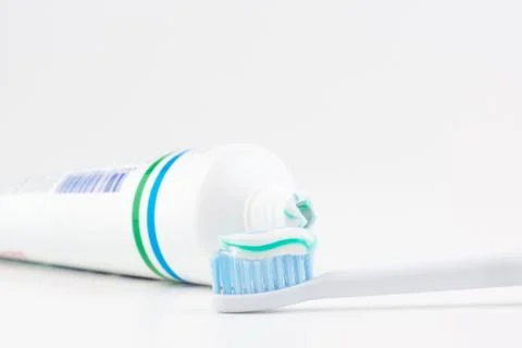 The toothpaste tube Stock Photos