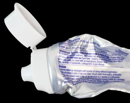 Toothpaste tube Stock-Fotos