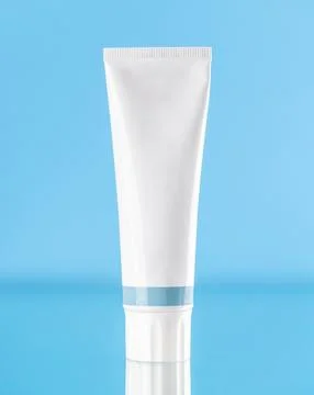 Toothpaste tube 스톡 사진