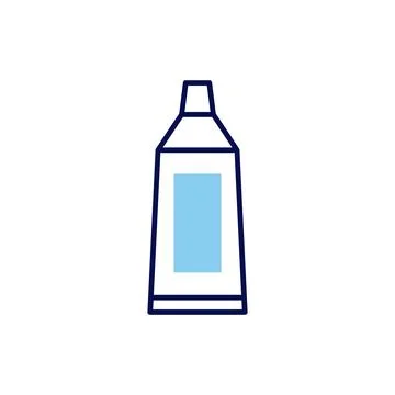 Toothpaste Tube related vector icon. イラスト素材