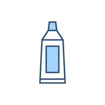 Toothpaste Tube related vector icon. 스톡 일러스트