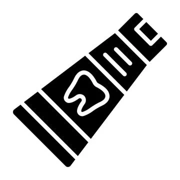 Toothpaste Vector Icon Design Illustration 스톡 일러스트