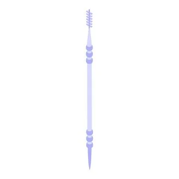 Toothpick accessory icon, isometric style Ilustración de archivo