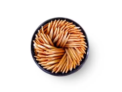 Toothpick On the dining table Stock Photos