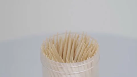 Toothpick Stock Footage 131207123