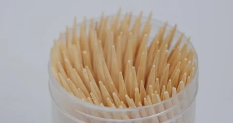 Toothpick Stock Footage 131211459