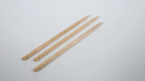 Toothpick Stock Footage 147731157