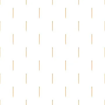 Toothpicks creating seamless pattern on white background 库存插图