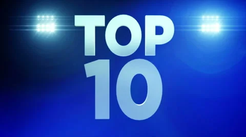 Top 10 Coundown Stock Footage 41331394