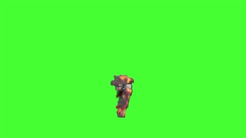 Top 10 Countdown with Explosion 60 fps Video stock 265186042
