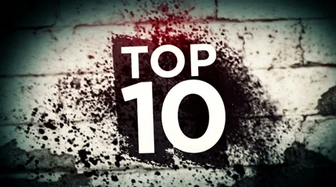 Top 10 Countdown Stock Footage 45742964