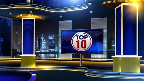 Top 10 Virtual studio 스톡 일러스트