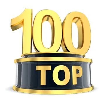 Top 100 award Stock Illustration