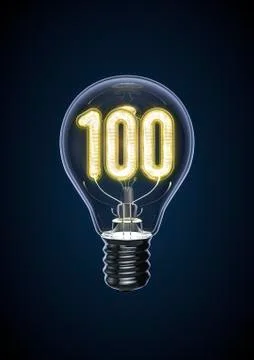 Top 100 ideas bulb 스톡 일러스트